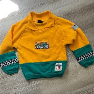 Vintage motorcycle kids sweatshirt.